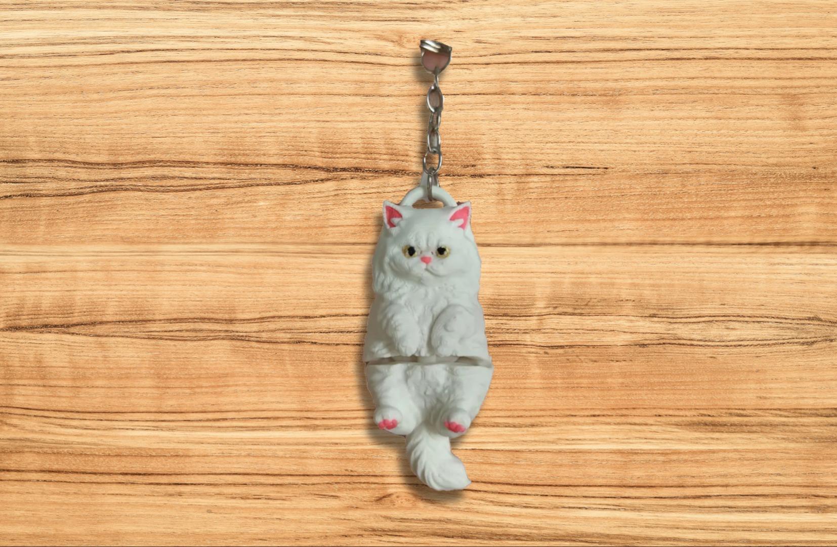 Llavero Gato Peludo articulado